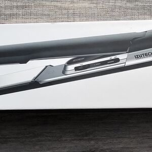 Izutech Black and Silver Hair Straightener 1.25